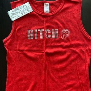 Vintage Rolling Stones Sleeveless tee